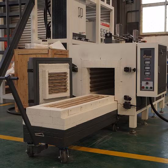 Electric Tunnel Kiln New Product 2020 Provided 20 Free Spare Parts Heat Treatment Furnace Engineering Oven for Crystal N Type