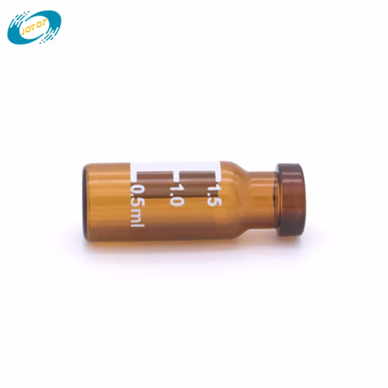 1ml 1.5ml 2ml Scintillation Vials, Borosilicate Glass, with Crimp Perfume Pump for Perfume